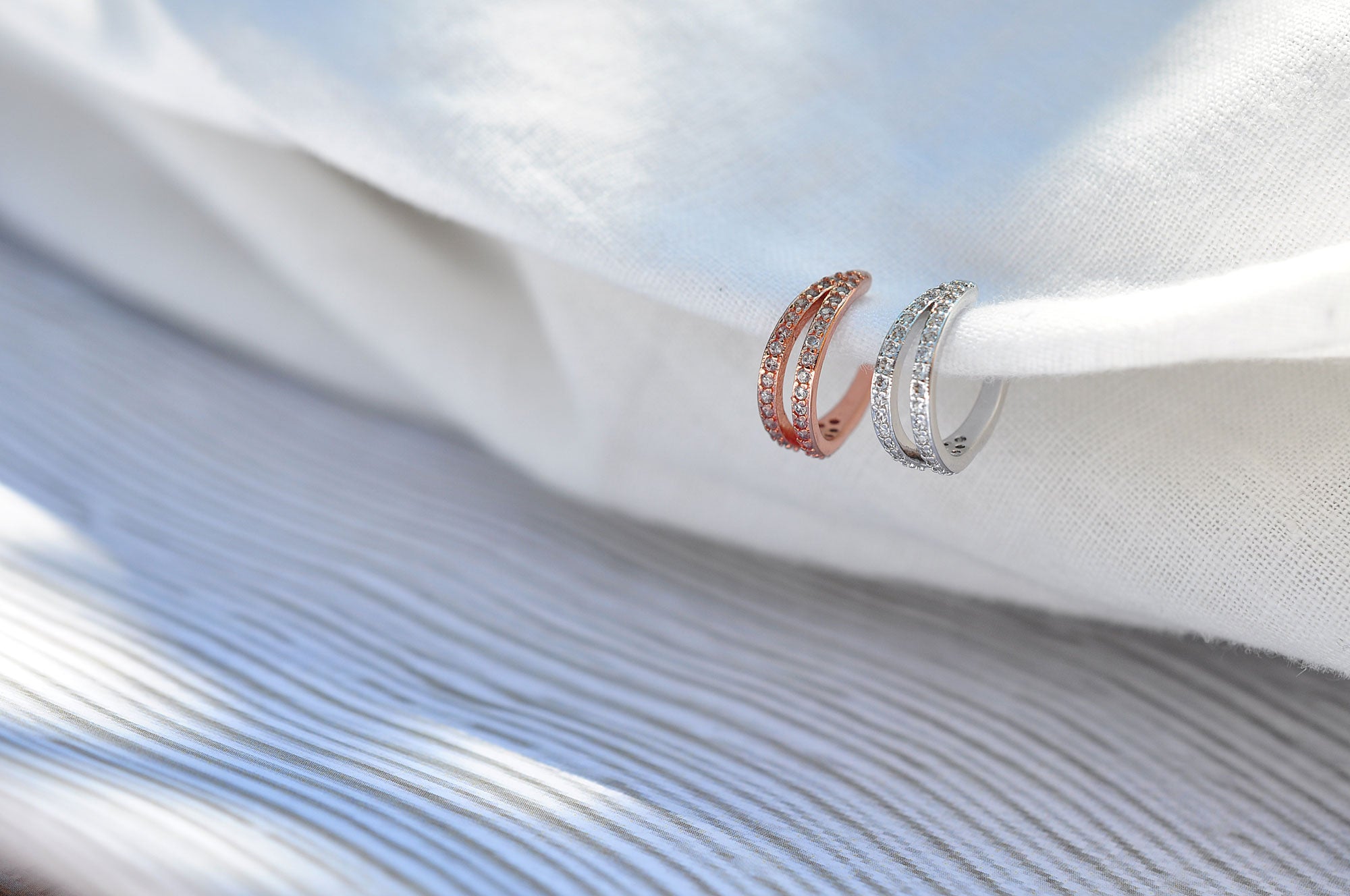 AMALFI SPARKLE Manschettenohrring