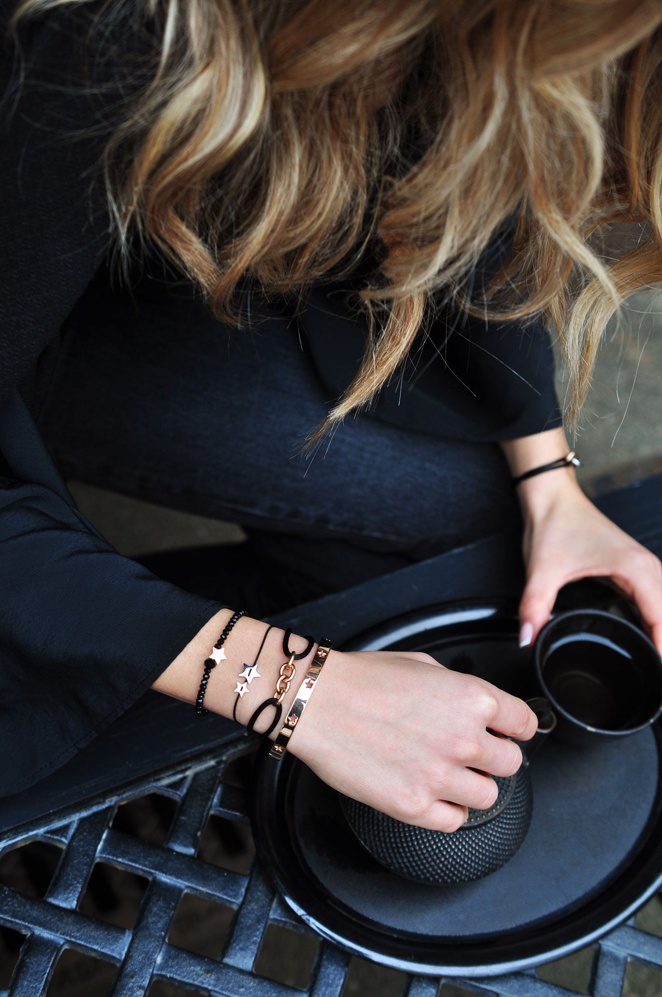 FOREVER CONNECTED silk bracelet / FOREVER CONNECTED svilena narukvica