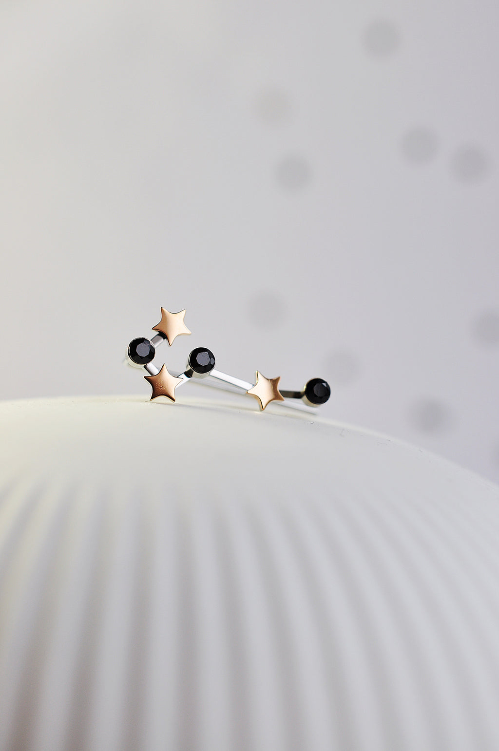 ROCK STAR BLACK čarobni uhani / ROCK STAR BLACK magic naušnica 