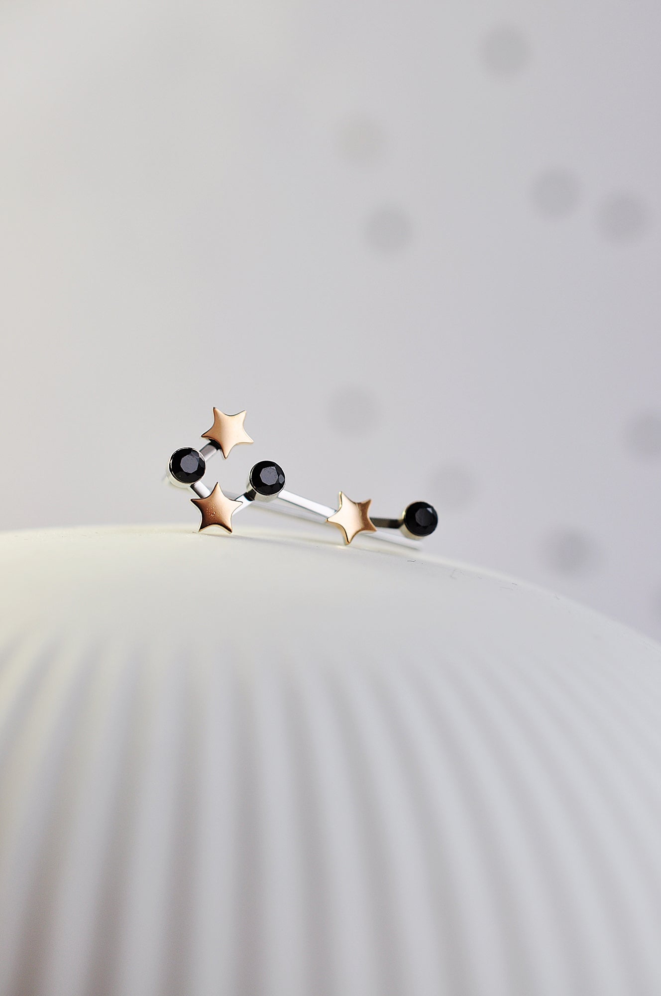 ROCK STAR BLACK čarobni uhani / ROCK STAR BLACK magic naušnica 