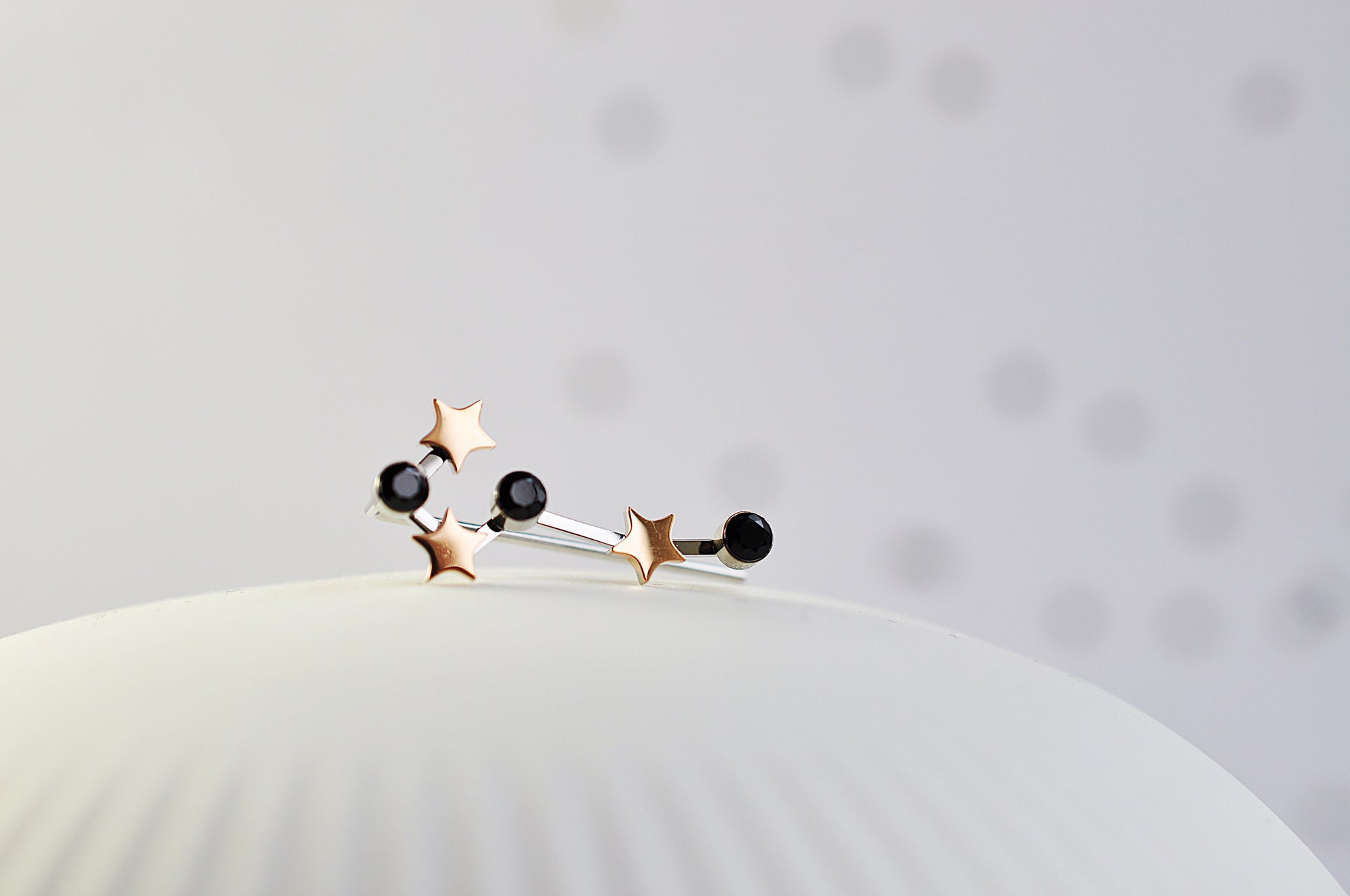 ROCK STAR BLACK čarobni uhani / ROCK STAR BLACK magic naušnica 