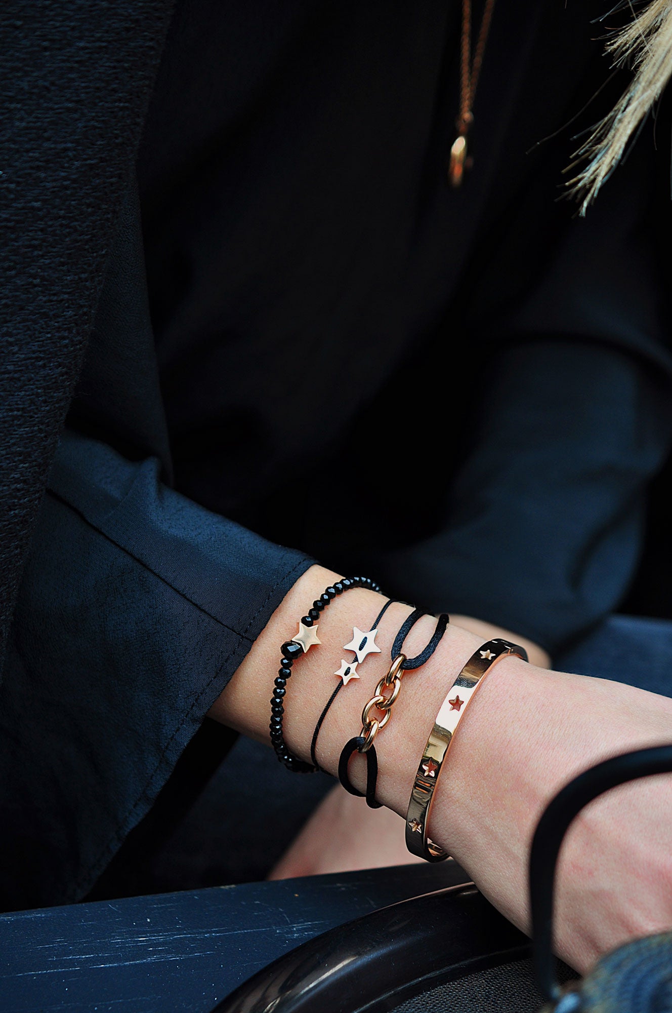 FOREVER CONNECTED silk bracelet / FOREVER CONNECTED svilena narukvica