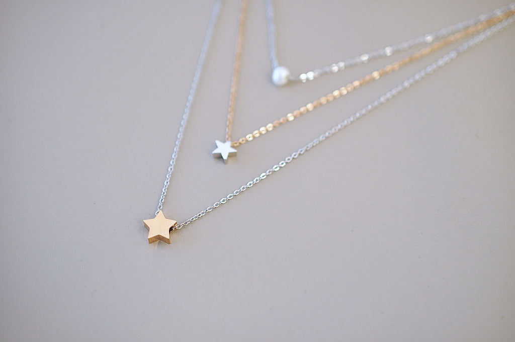 Trostruka GALAXY ogrlica / Trostruka GALAXY necklace 