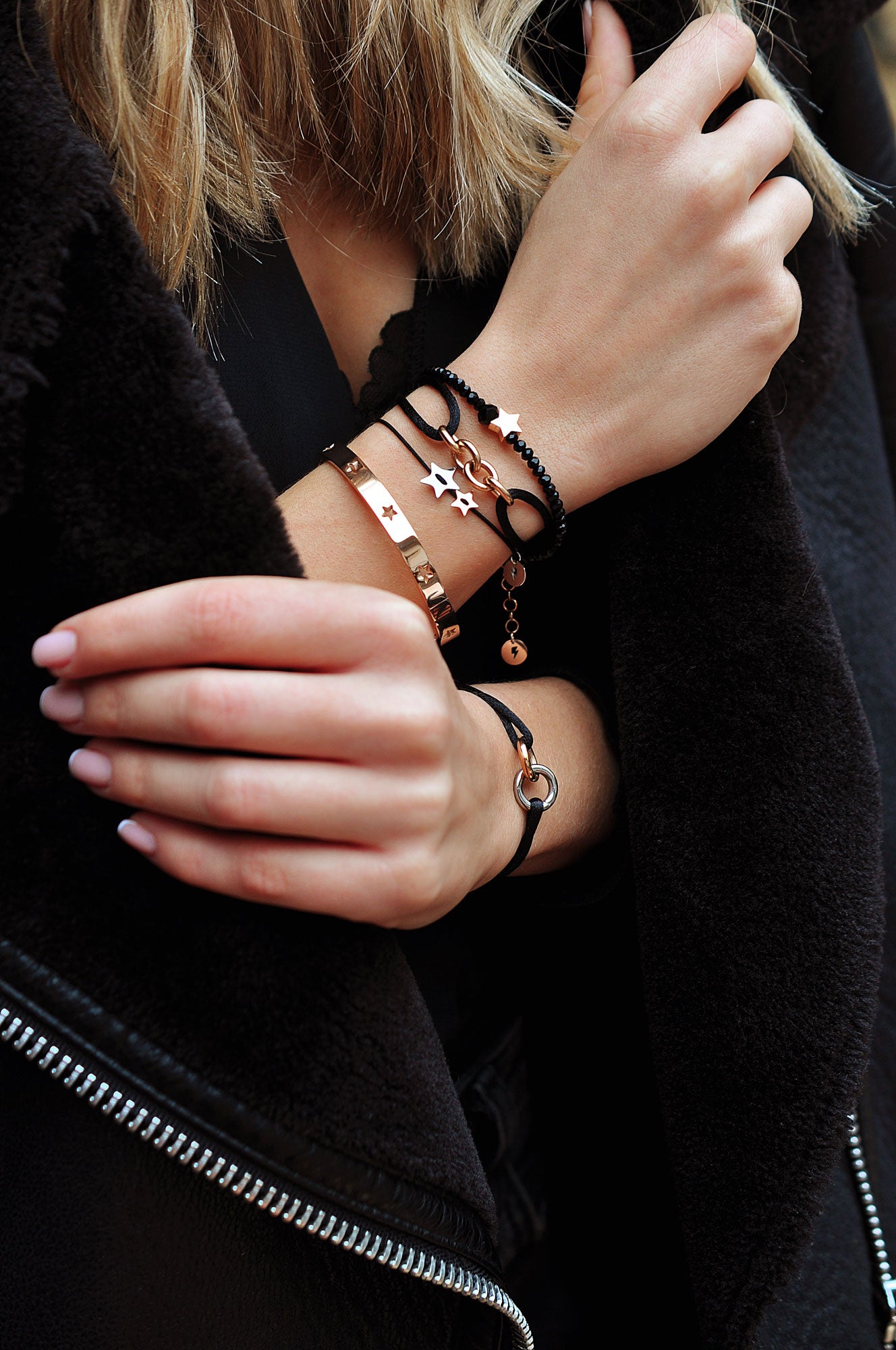 FOREVER CONNECTED silk bracelet / FOREVER CONNECTED svilena narukvica