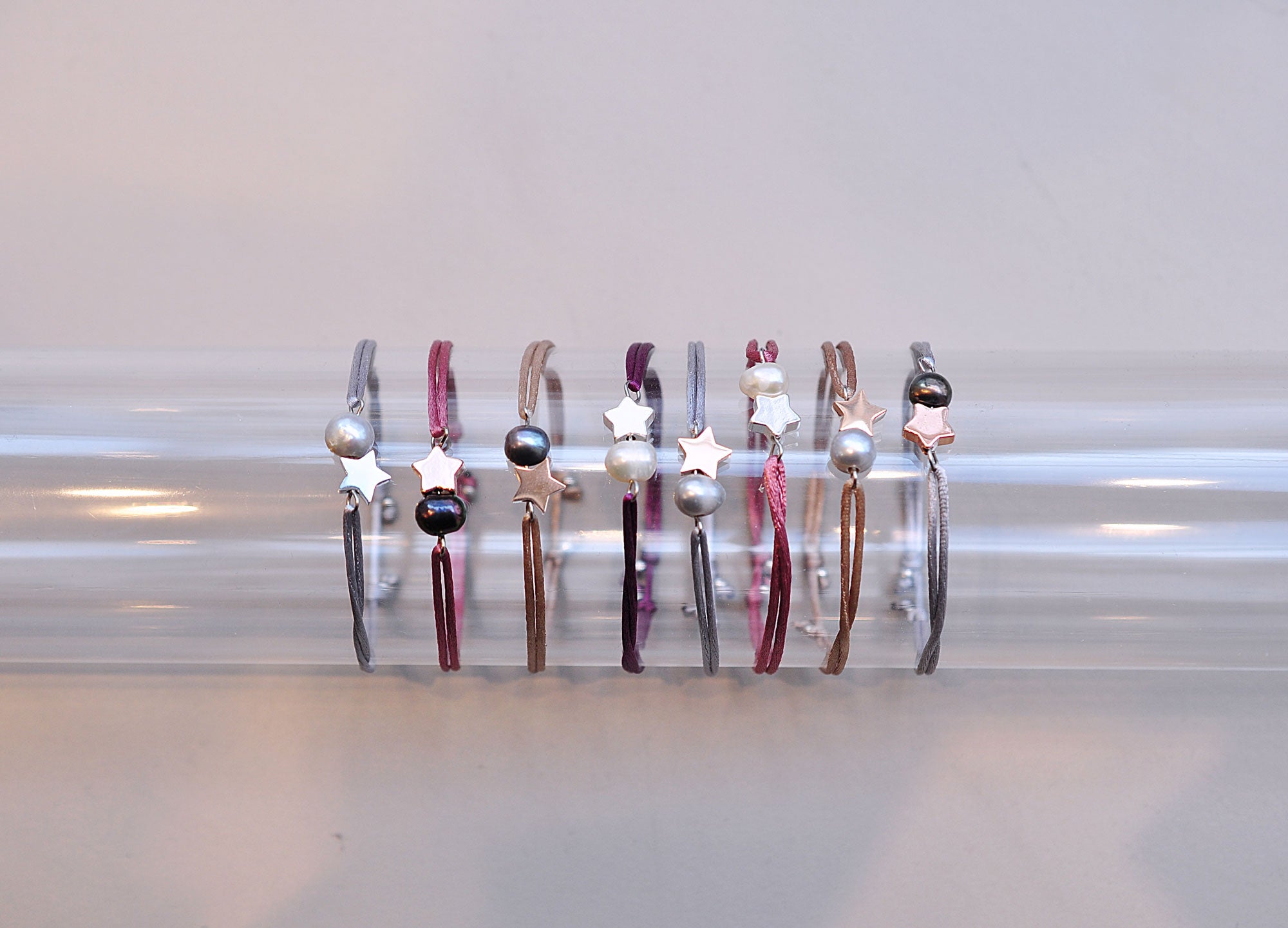 Silk string MOONLIGHT bracelet