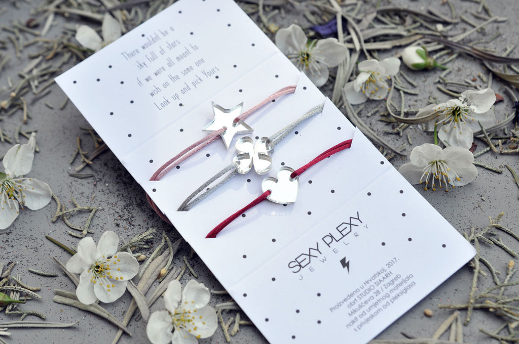 Armband WISH A WISH Spiegel / Narukvica WISH A WISH zrcalo 