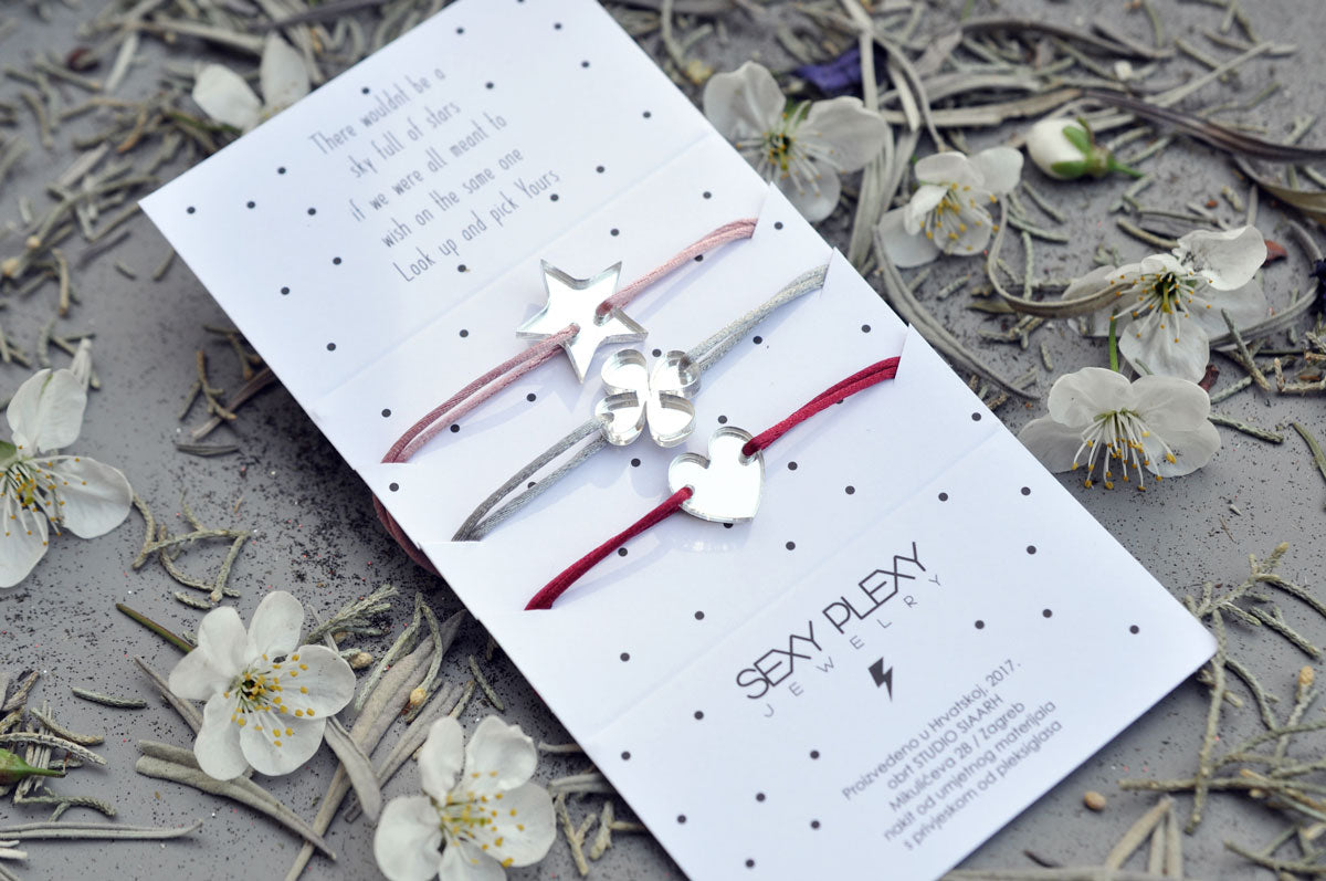 Armband WISH A WISH Spiegel / Narukvica WISH A WISH zrcalo 