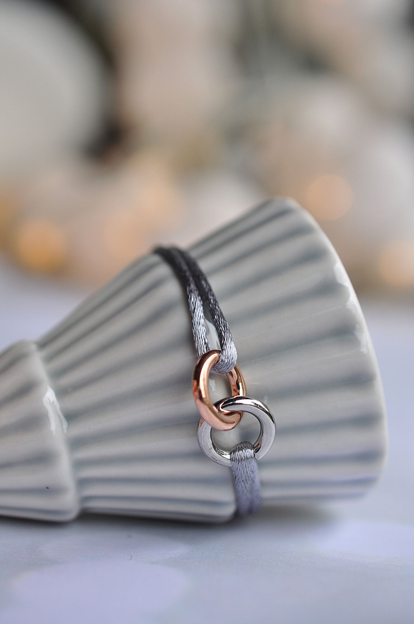 FOREVER svilena zapestnica / FOREVER silk bracelet 