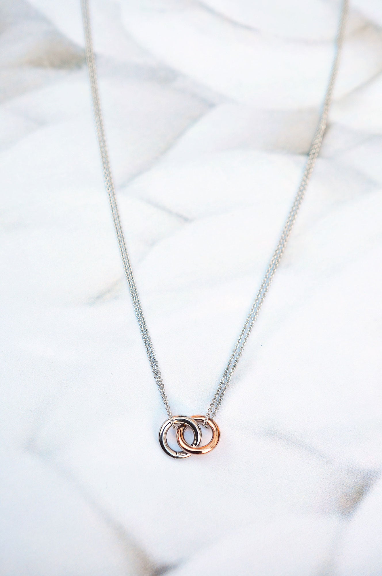 Versilberte FOREVER Halskette / Posrebrena FOREVER ogrlica 