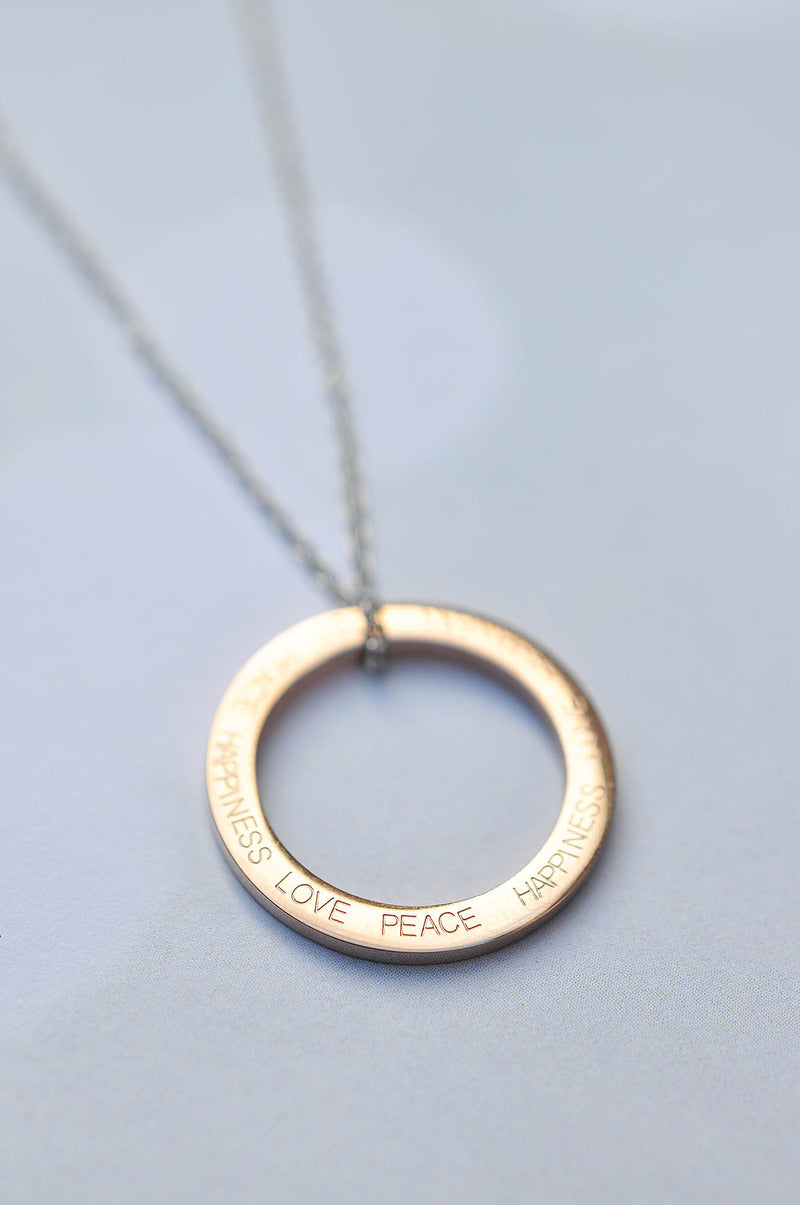 CIRCLE OF LIFE necklace / CIRCLE OF LIFE ogrlica