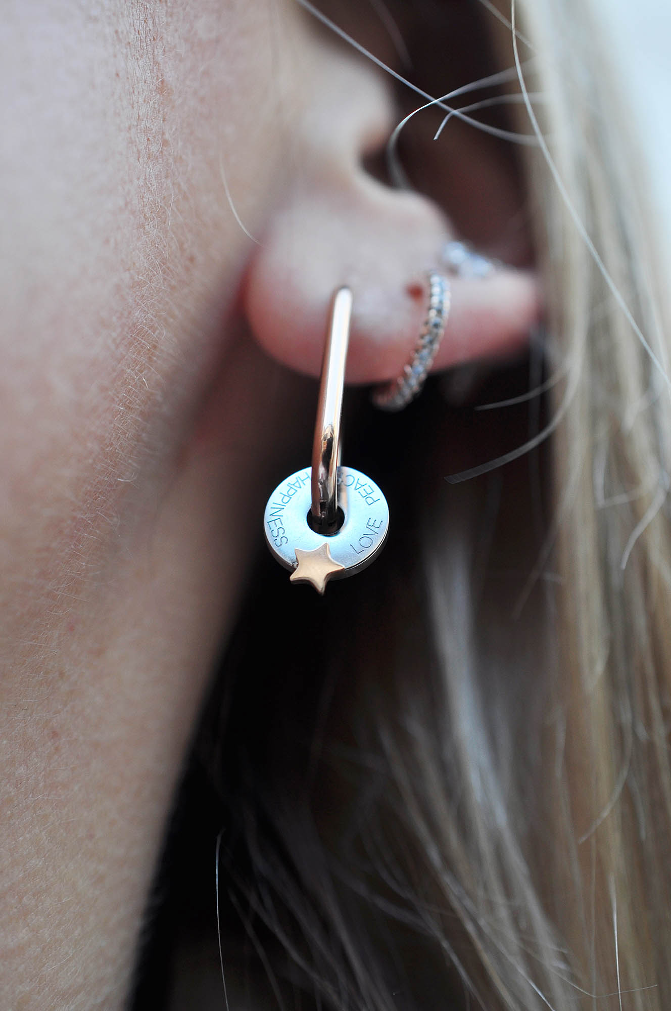 BLESSINGS BUTTON Ohrringe / BLESSINGS BUTTON Ohrringe 