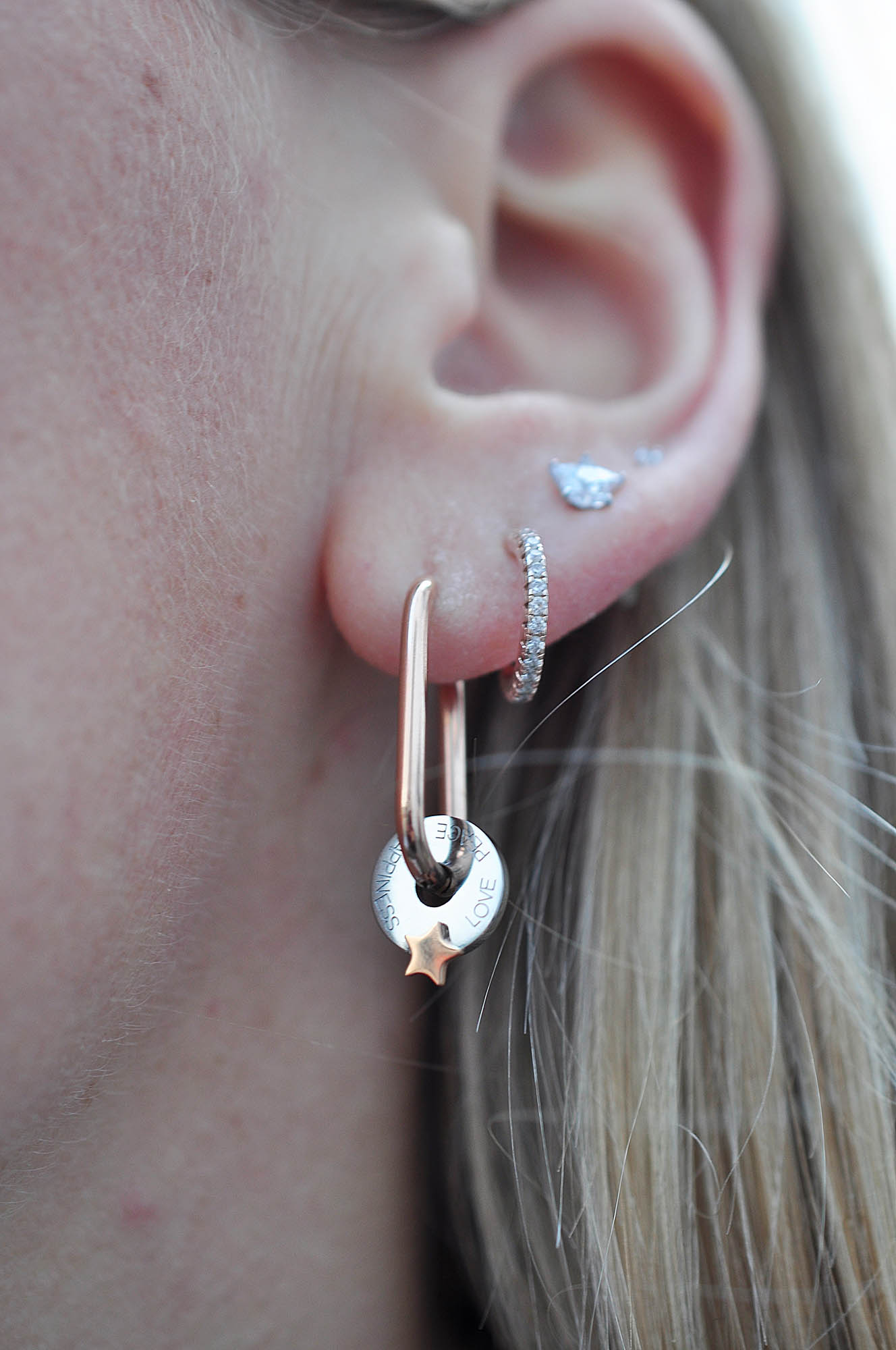 BLESSINGS BUTTON Ohrringe / BLESSINGS BUTTON Ohrringe 