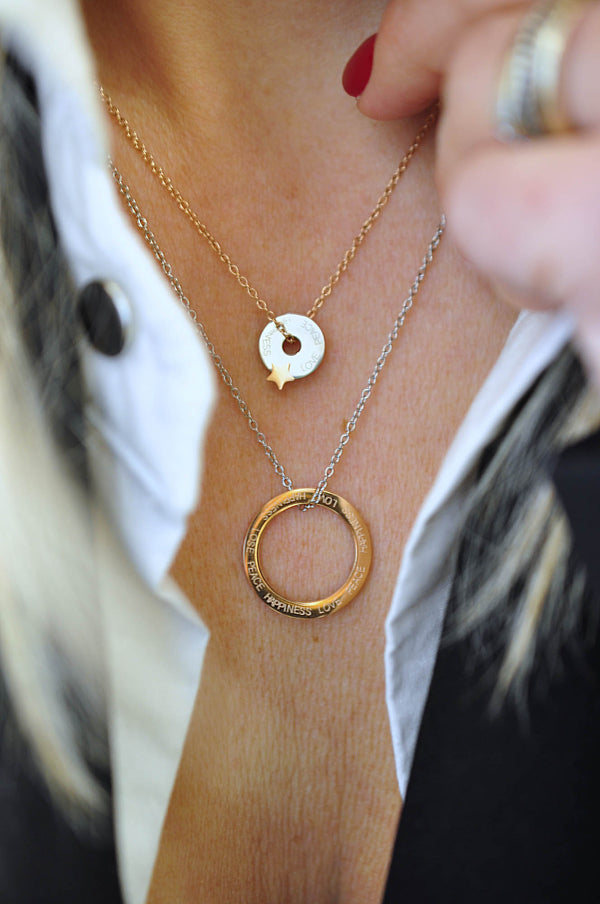 Circle of Life - Gold Necklace -