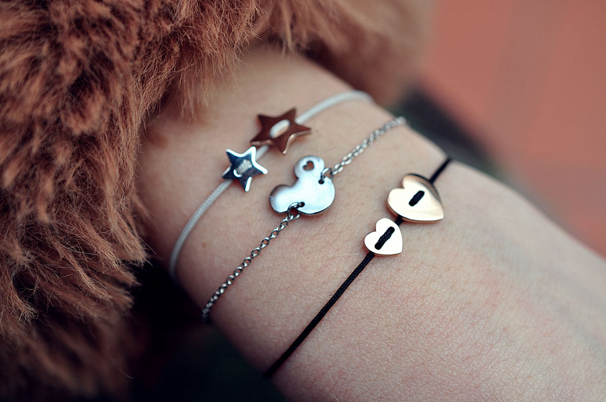 Versilberte Armbänder WISH WATERFALL / Posrebrene narukvice WISH WATREFALL