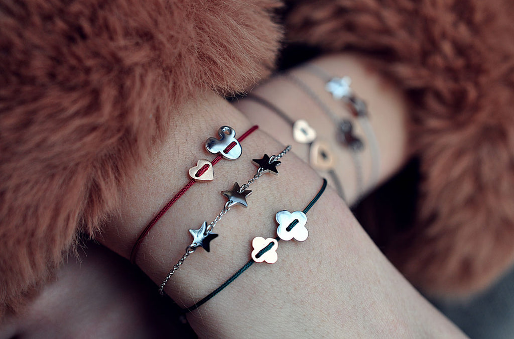 Versilberte Armbänder WISH WATERFALL / Posrebrene narukvice WISH WATREFALL