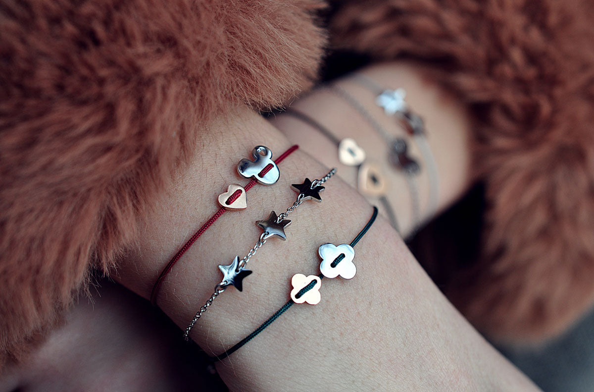 Versilberte Armbänder WISH WATERFALL / Posrebrene narukvice WISH WATREFALL