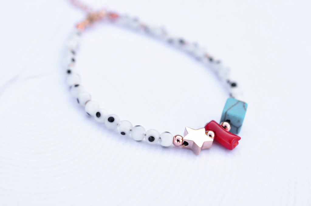 PUERTO RICO rock bracelet / PUERTO RICO narukvica s kamenčići