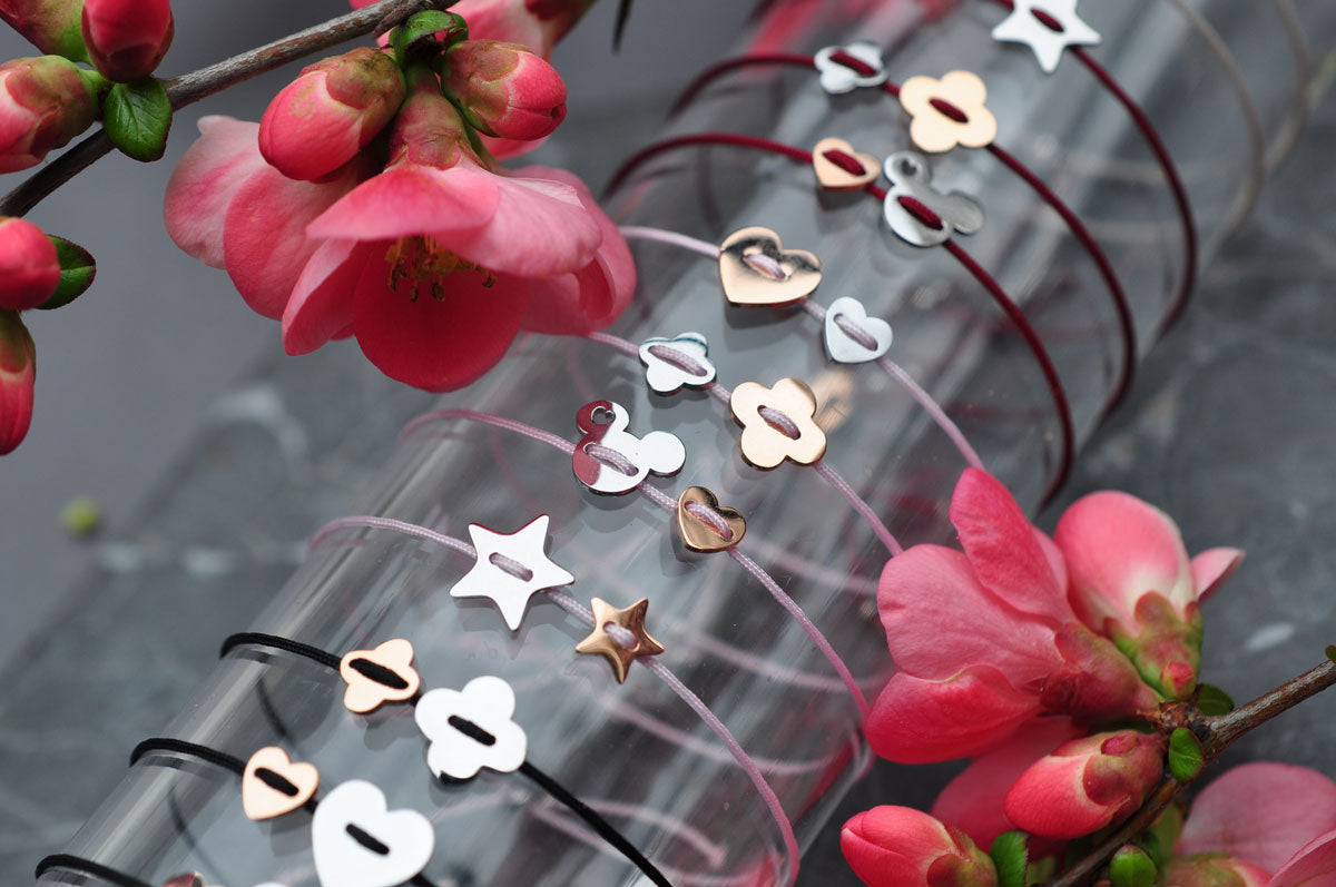 Versilberte Armbänder WISH WATERFALL / Posrebrene narukvice WISH WATREFALL