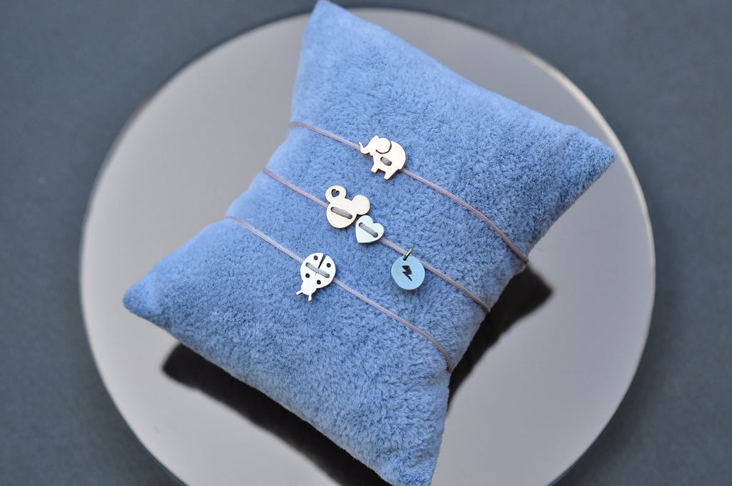 Versilbertes Armband ELEFANT / Posrebrena narukvica SLON 