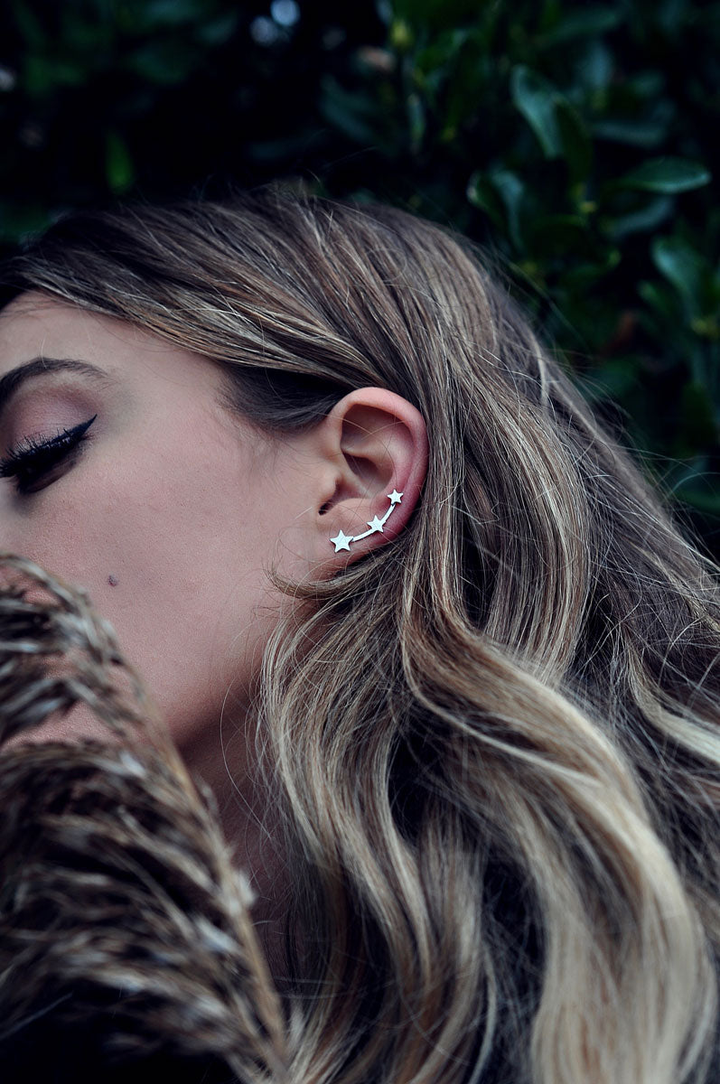 Ohrring DREIFACHSTERN / Naušnica DREIFACHSTERN