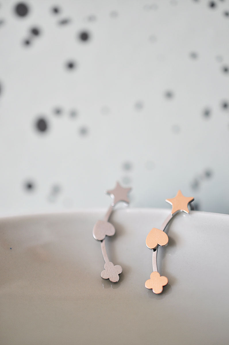 Uhan TRIPLE STAR / Naušnica TRIPLE STAR