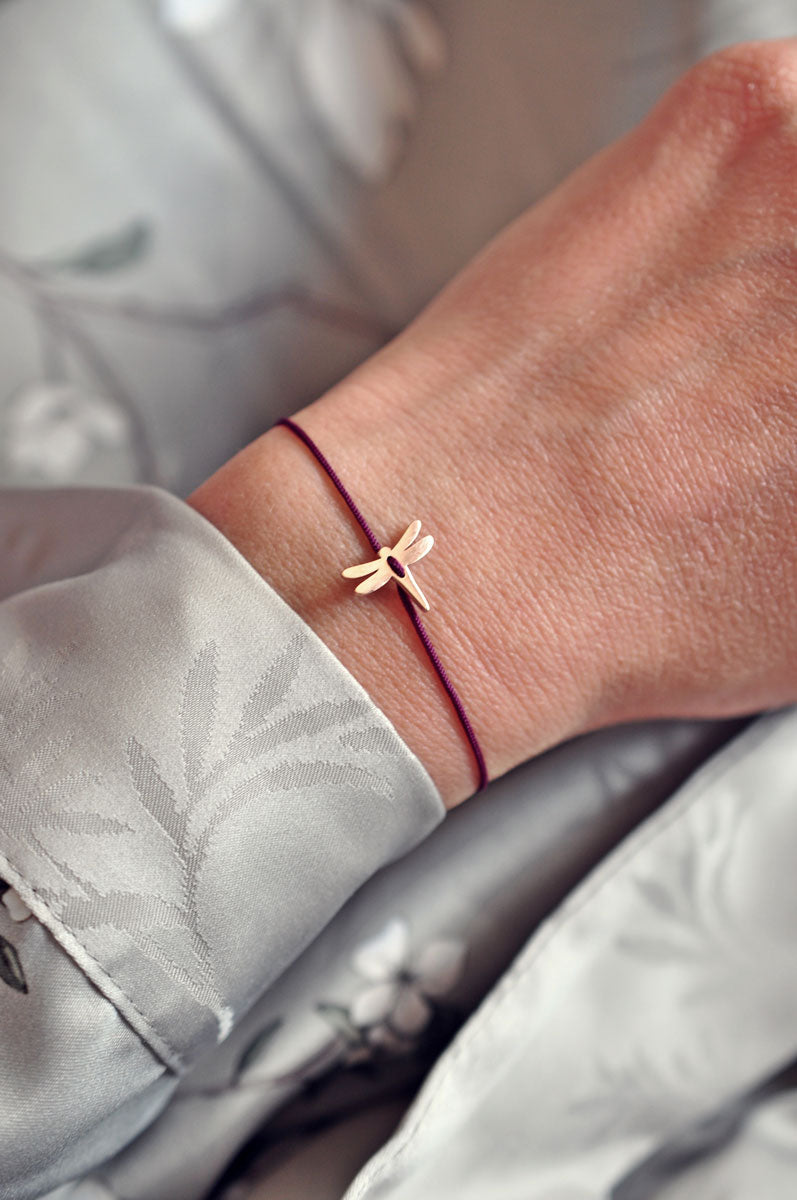 Posrebrena zapestnica KAČJI PAVLEK / Posrebrena narukvica VILIN KONJIC