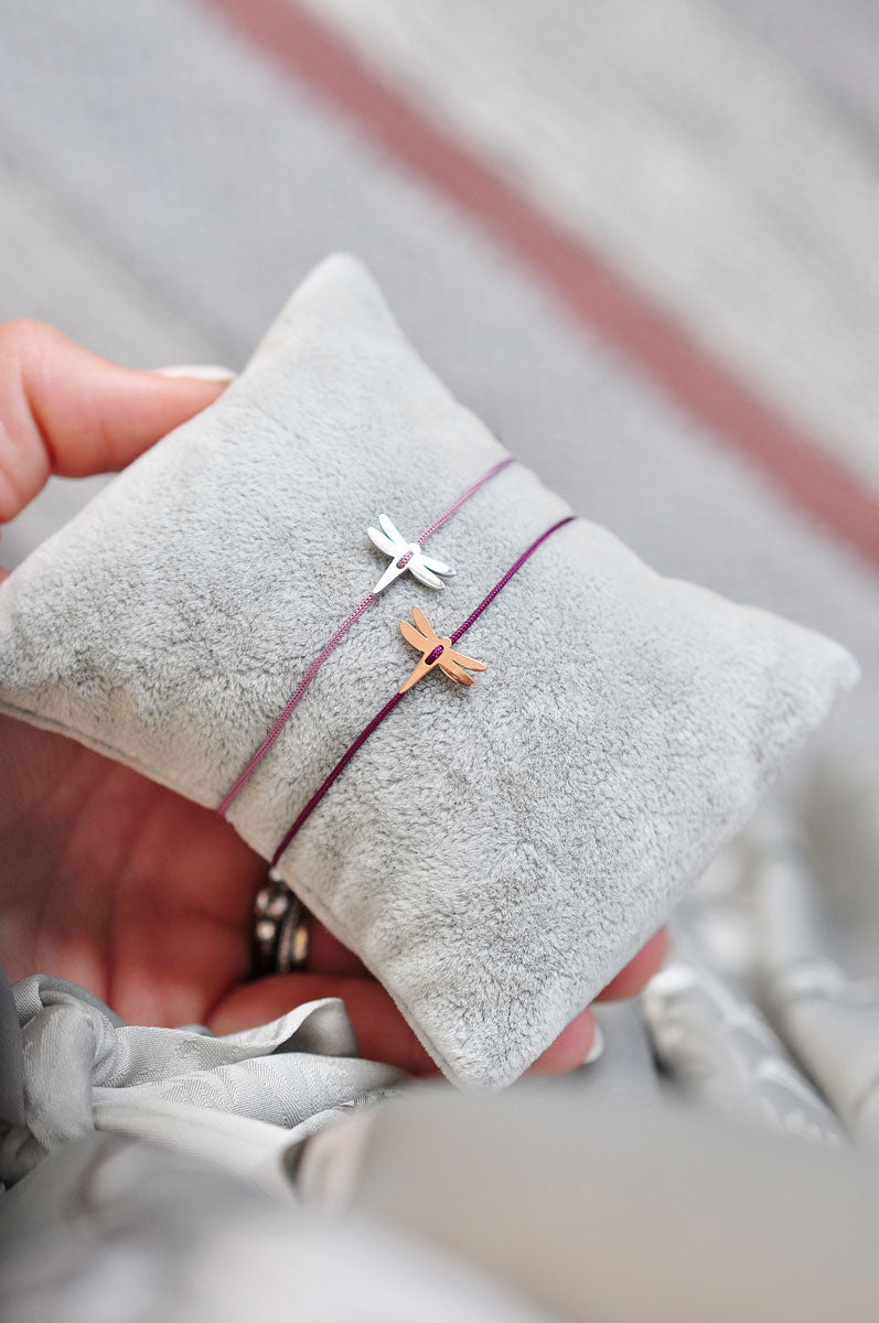 Posrebrena zapestnica KAČJI PAVLEK / Posrebrena narukvica VILIN KONJIC