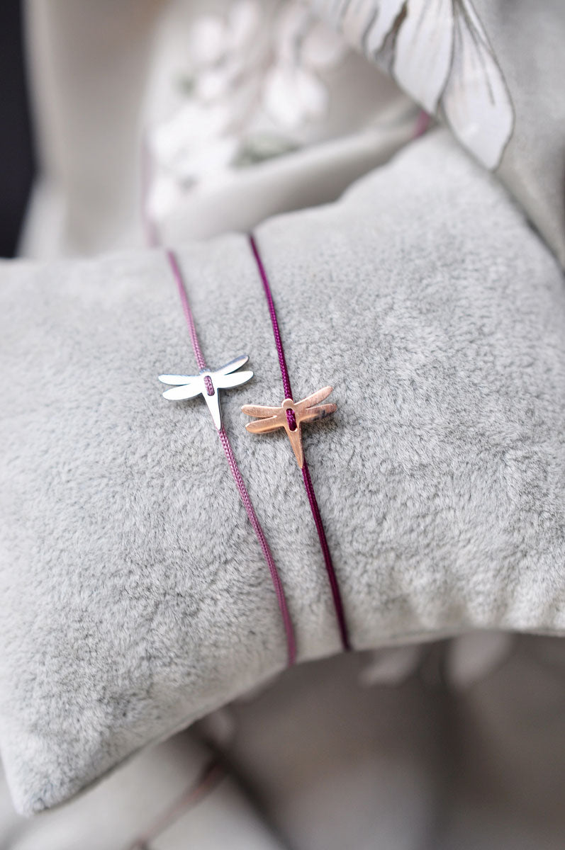 Posrebrena zapestnica KAČJI PAVLEK / Posrebrena narukvica VILIN KONJIC