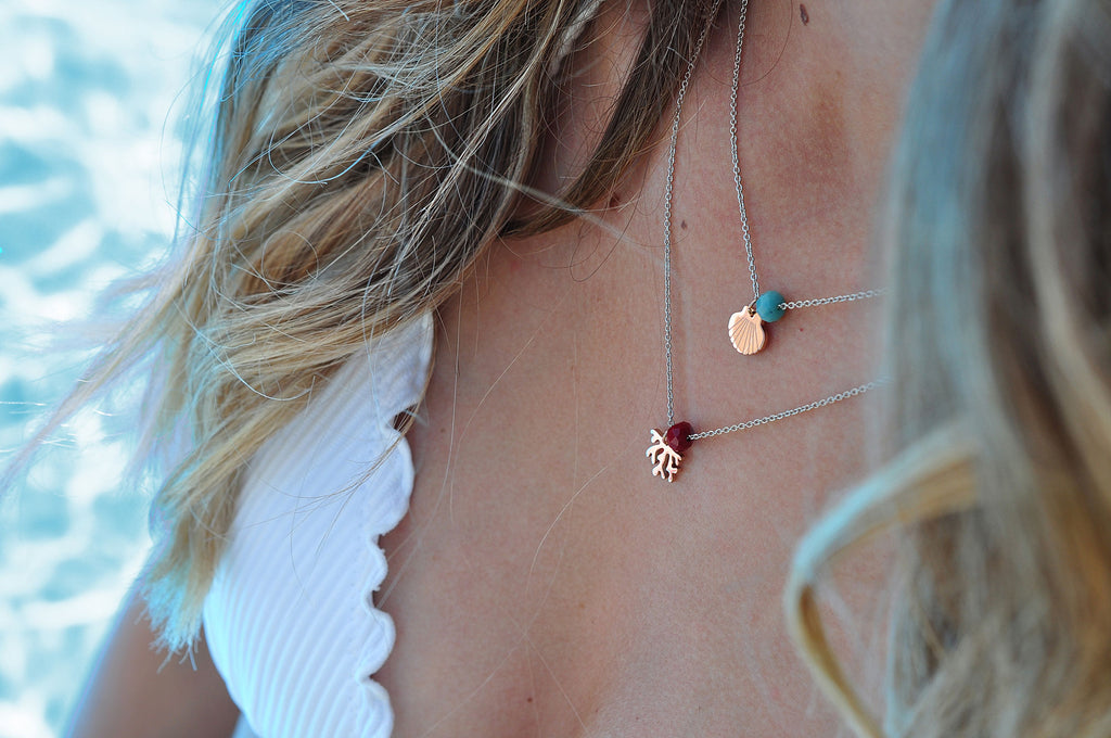 AMALFI CORAL necklace