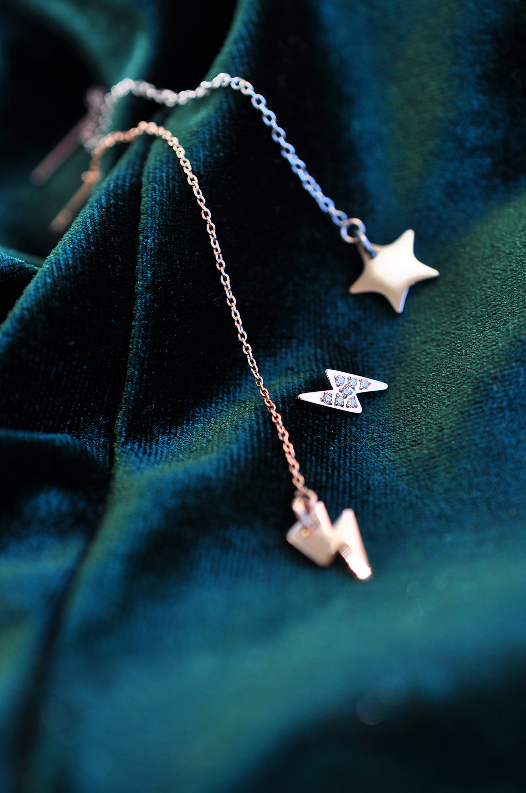 THUNDER&amp;STAR Kettenohrringe 