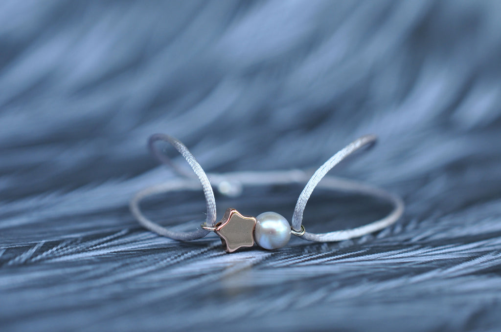 Silk string MOONLIGHT bracelet