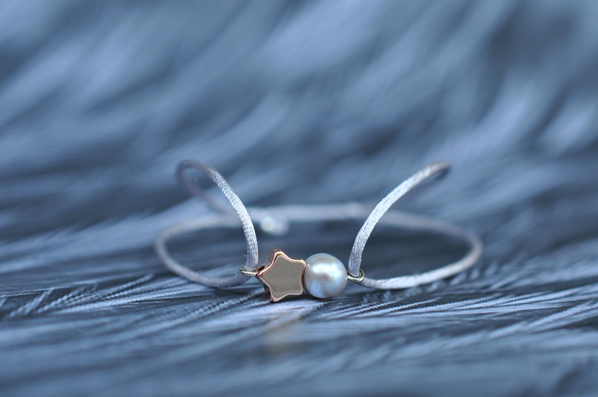 Silk string MOONLIGHT bracelet