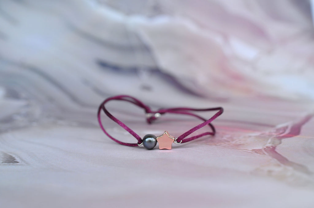 Silk string MOONLIGHT bracelet