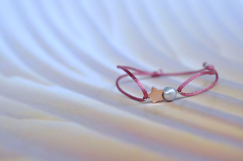 Silk string MOONLIGHT bracelet