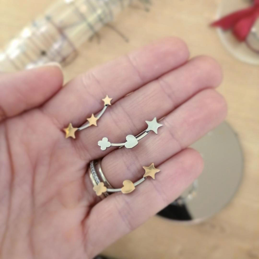 Uhan TRIPLE STAR / Naušnica TRIPLE STAR