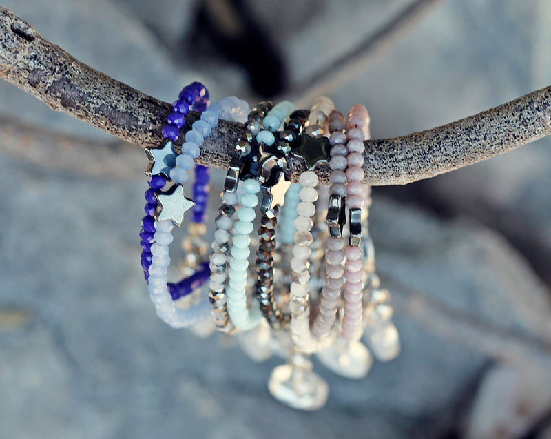 MINIS beads bracelet / MINIS staklene perlice