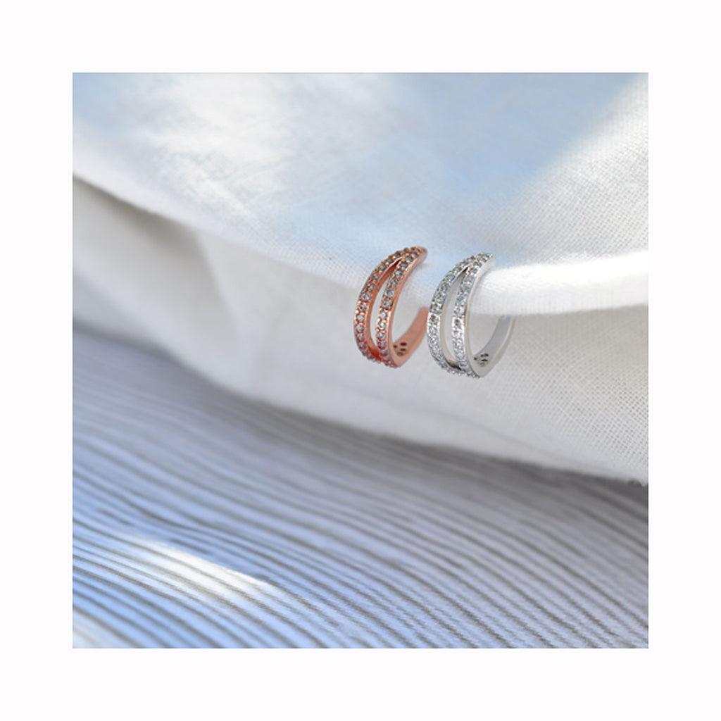 AMALFI SPARKLE Manschettenohrring