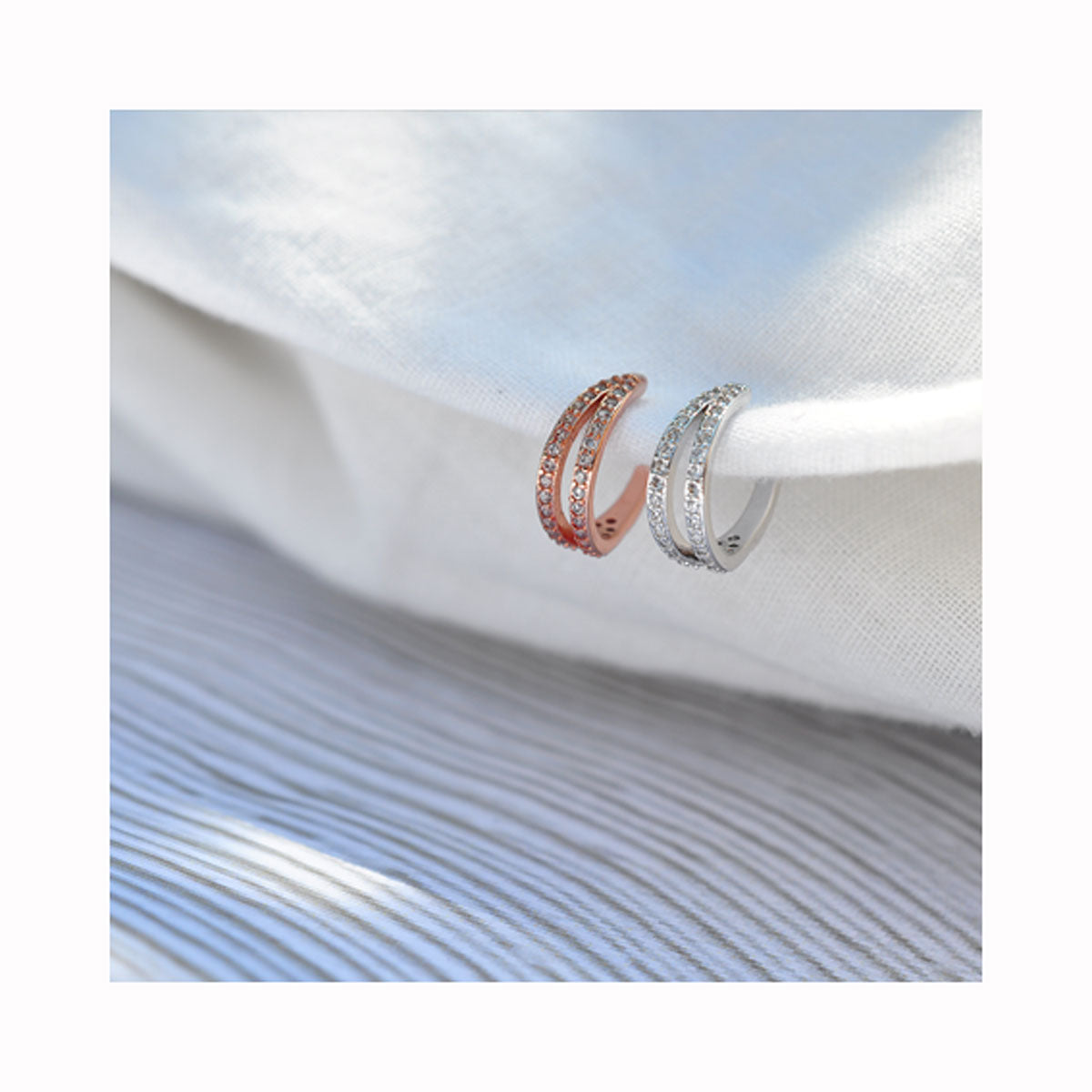 AMALFI SPARKLE Manschettenohrring