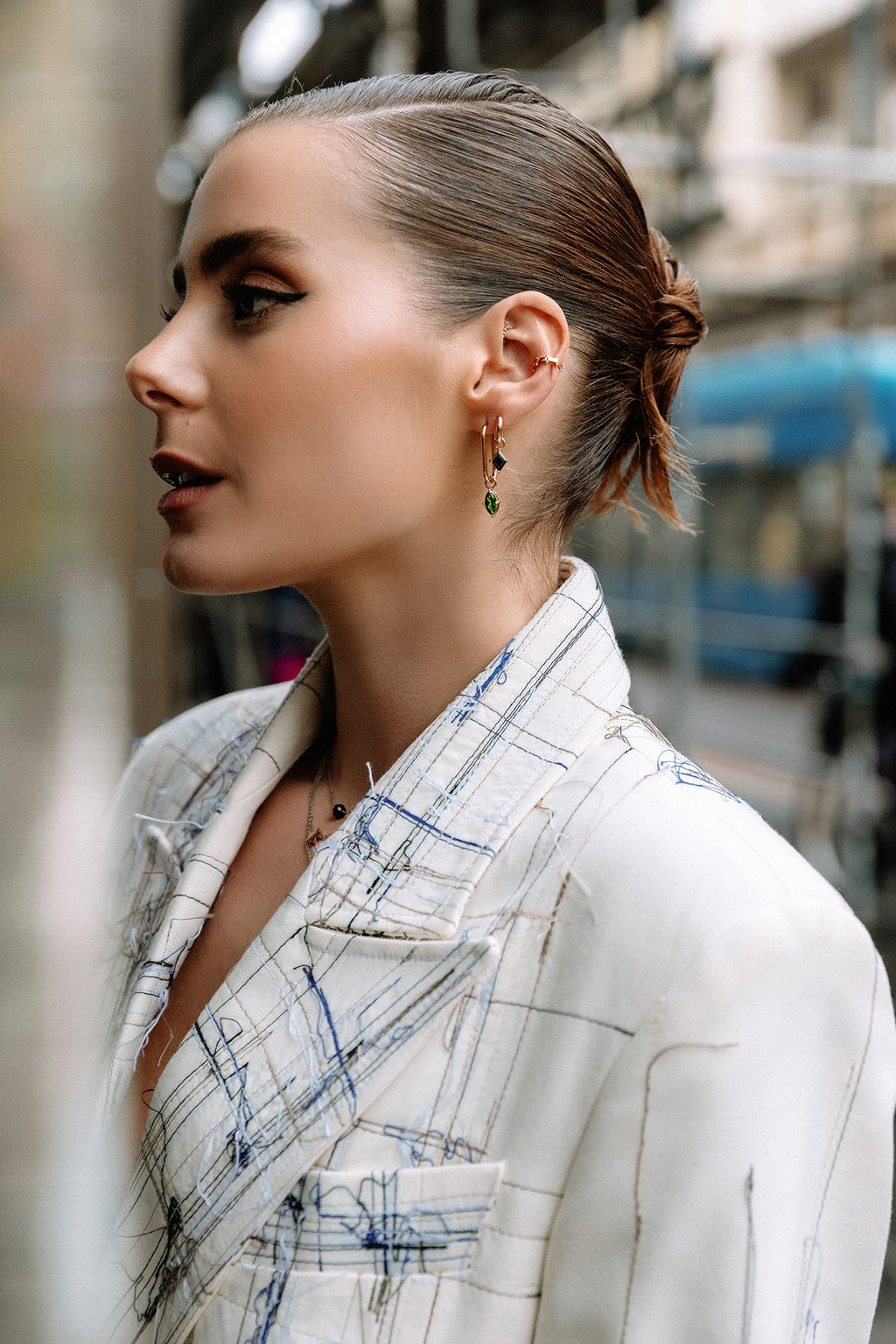 GREEN ROCK oval ring / GREEN ROCK ovalni ringovi