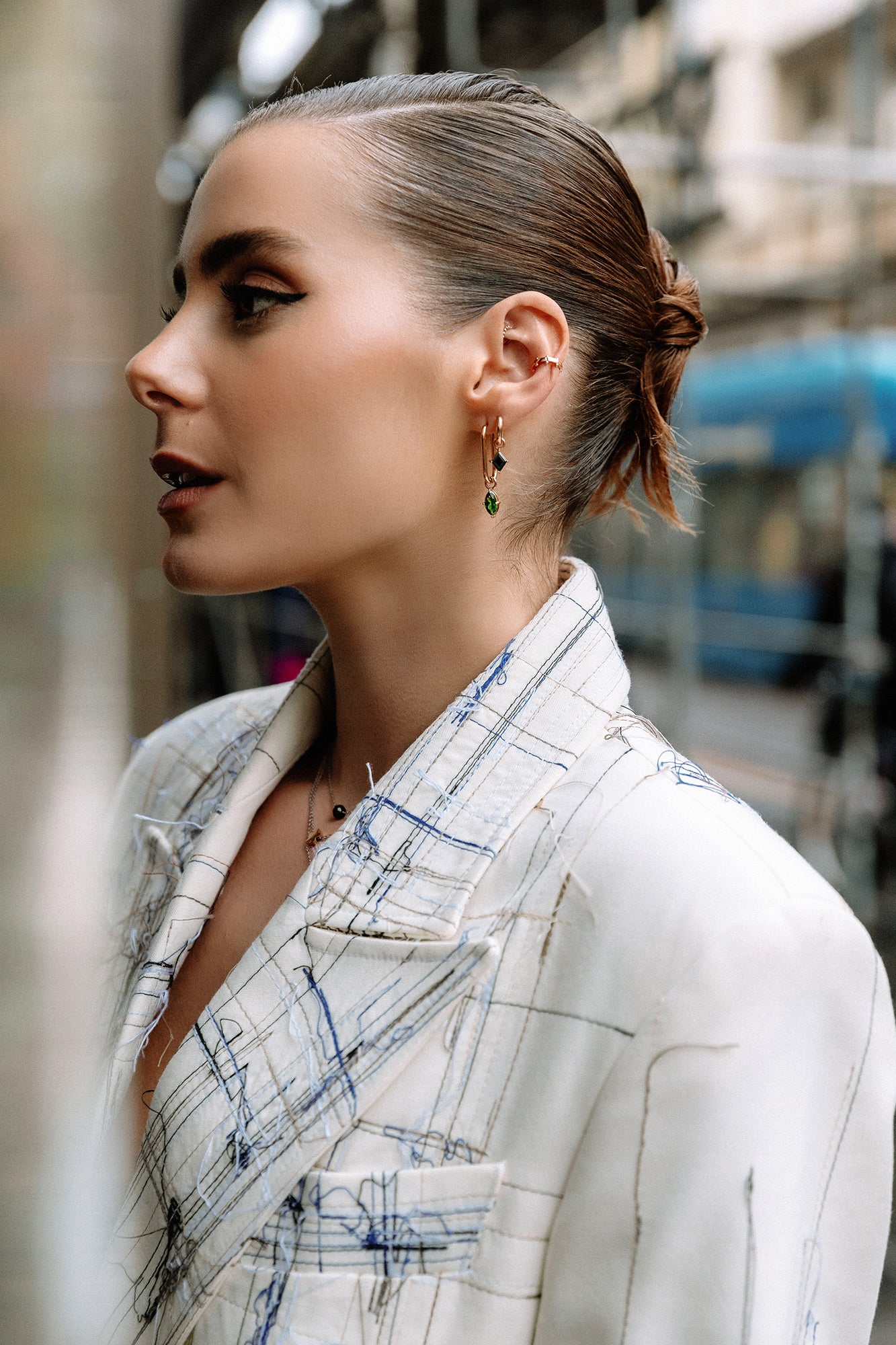 GREEN ROCK oval ring / GREEN ROCK ovalni ringovi