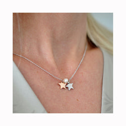 Silver plated MINI STAR necklace / Posrebrena MINI ZVJEZDICA ogrlica
