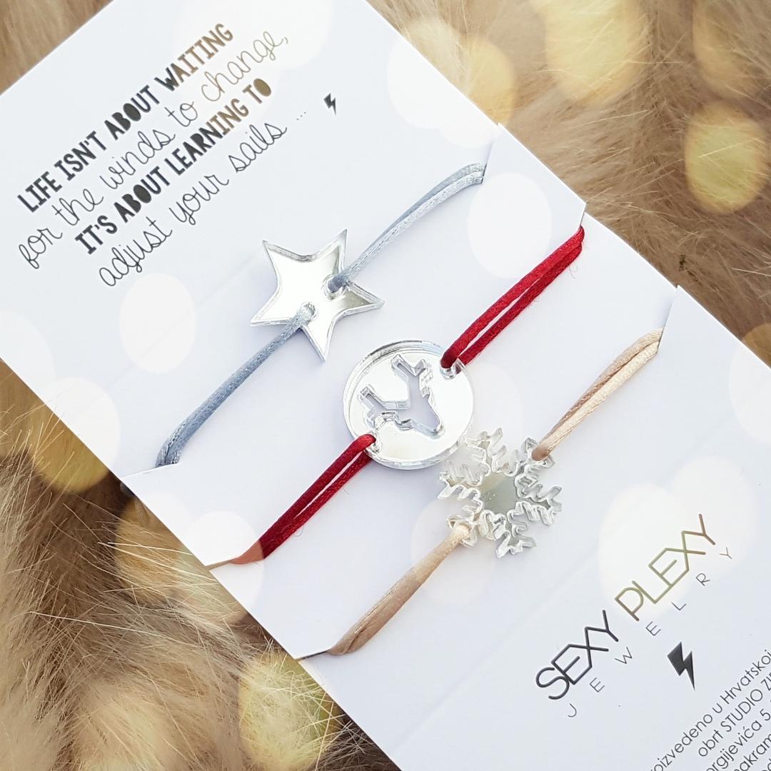 Armband WISH A WISH Spiegel / Narukvica WISH A WISH zrcalo 