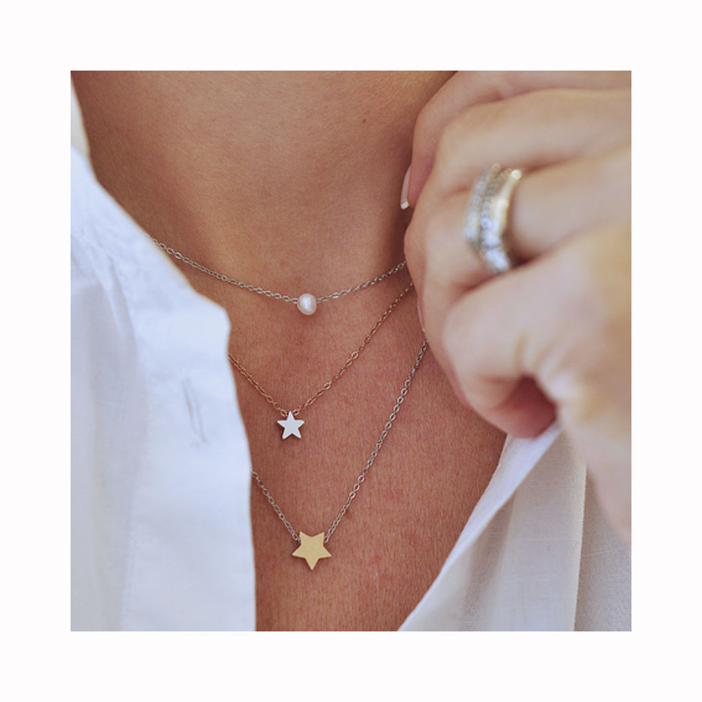 Trostruka GALAXY ogrlica / Trostruka GALAXY necklace 