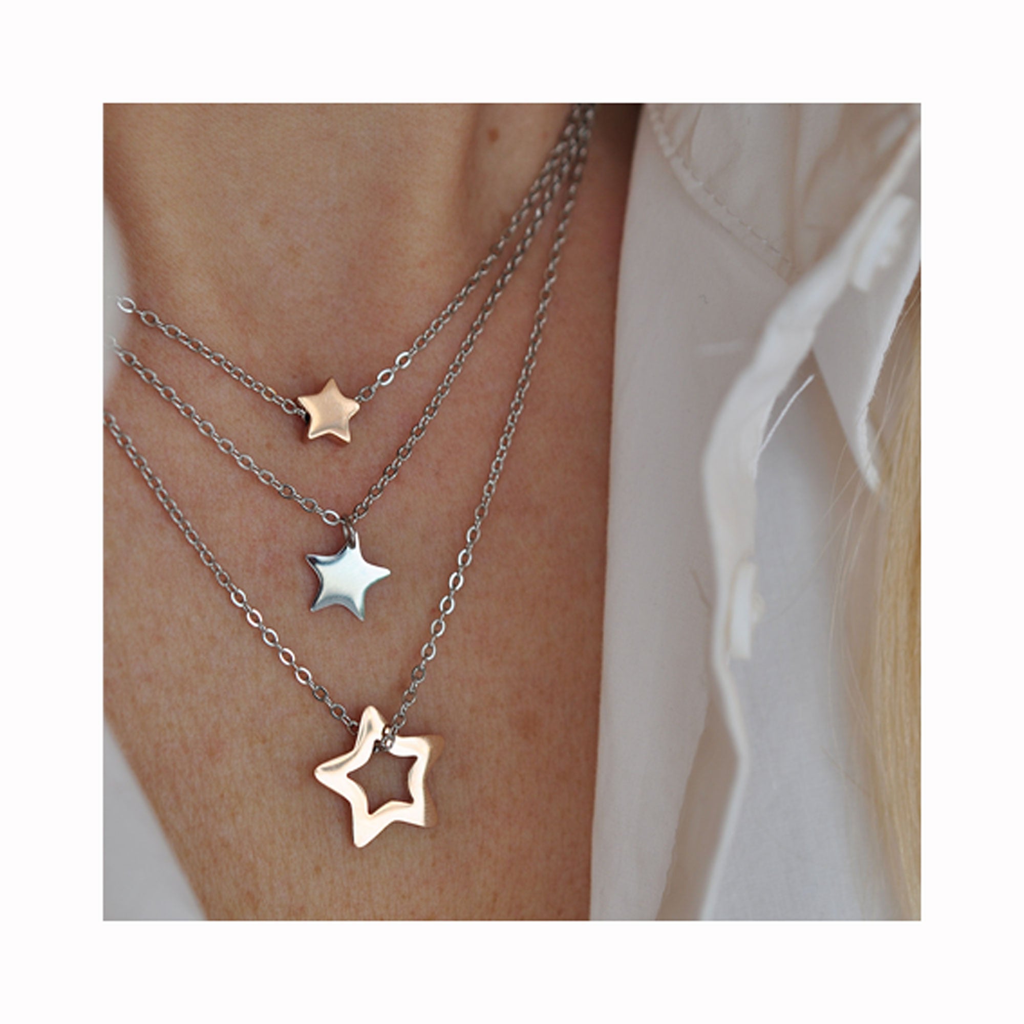 Triple STARDUST necklace / Trostruka STARDUST ogrlica 