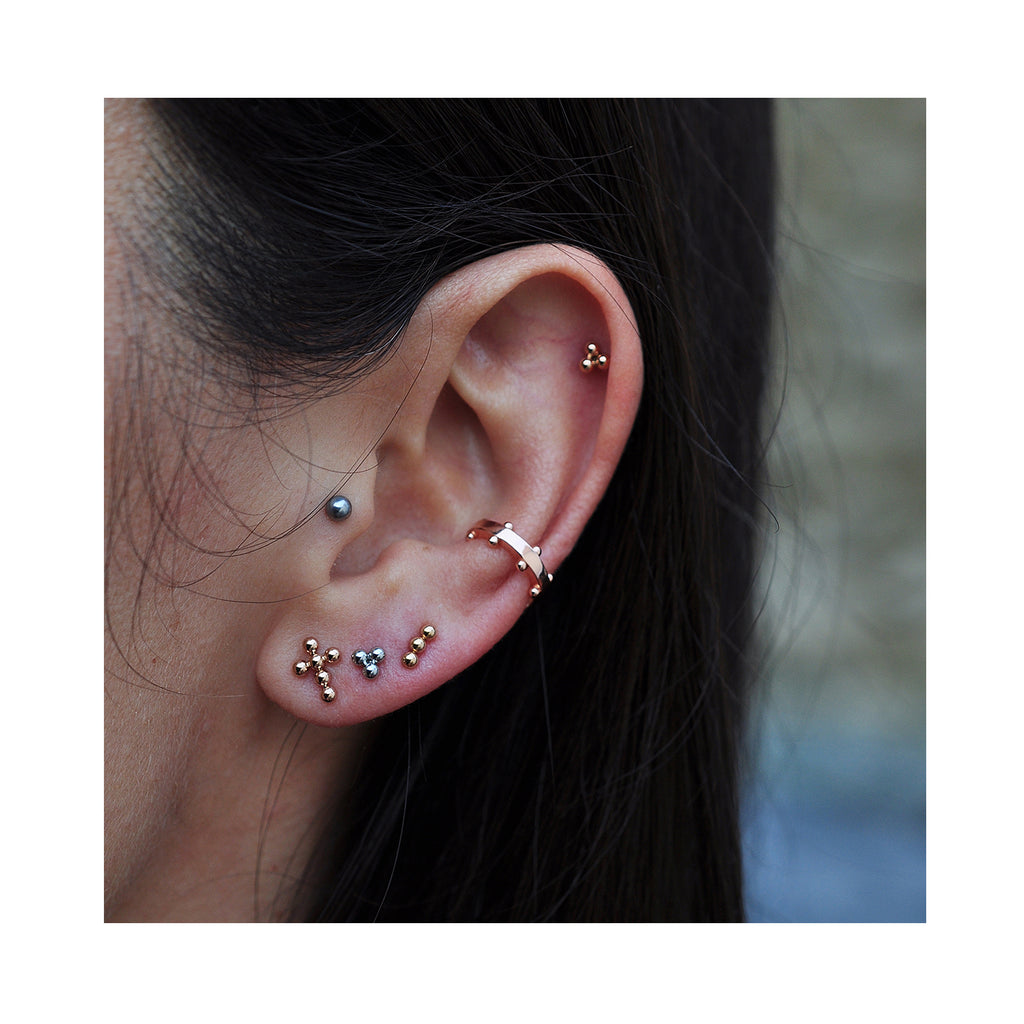 ROCK Ohrstecker / ROCK Mini-Ohrstecker 