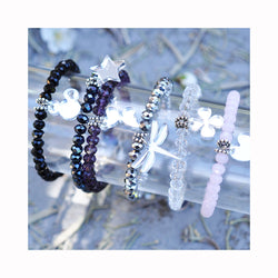 Glass bead bracelet / Staklene perlice