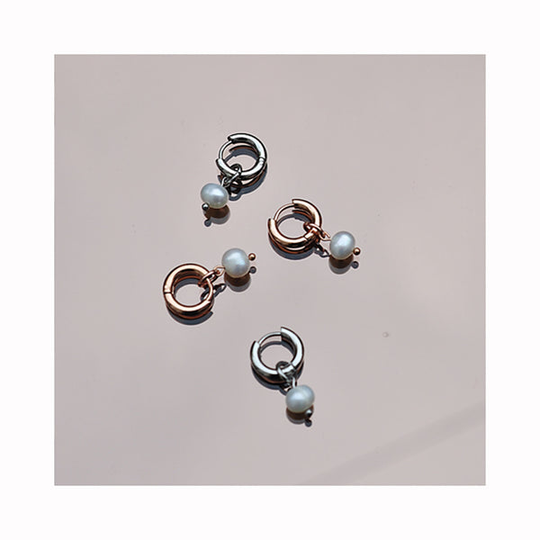 MINI PEARL hoops / MINI PEARL ringovi