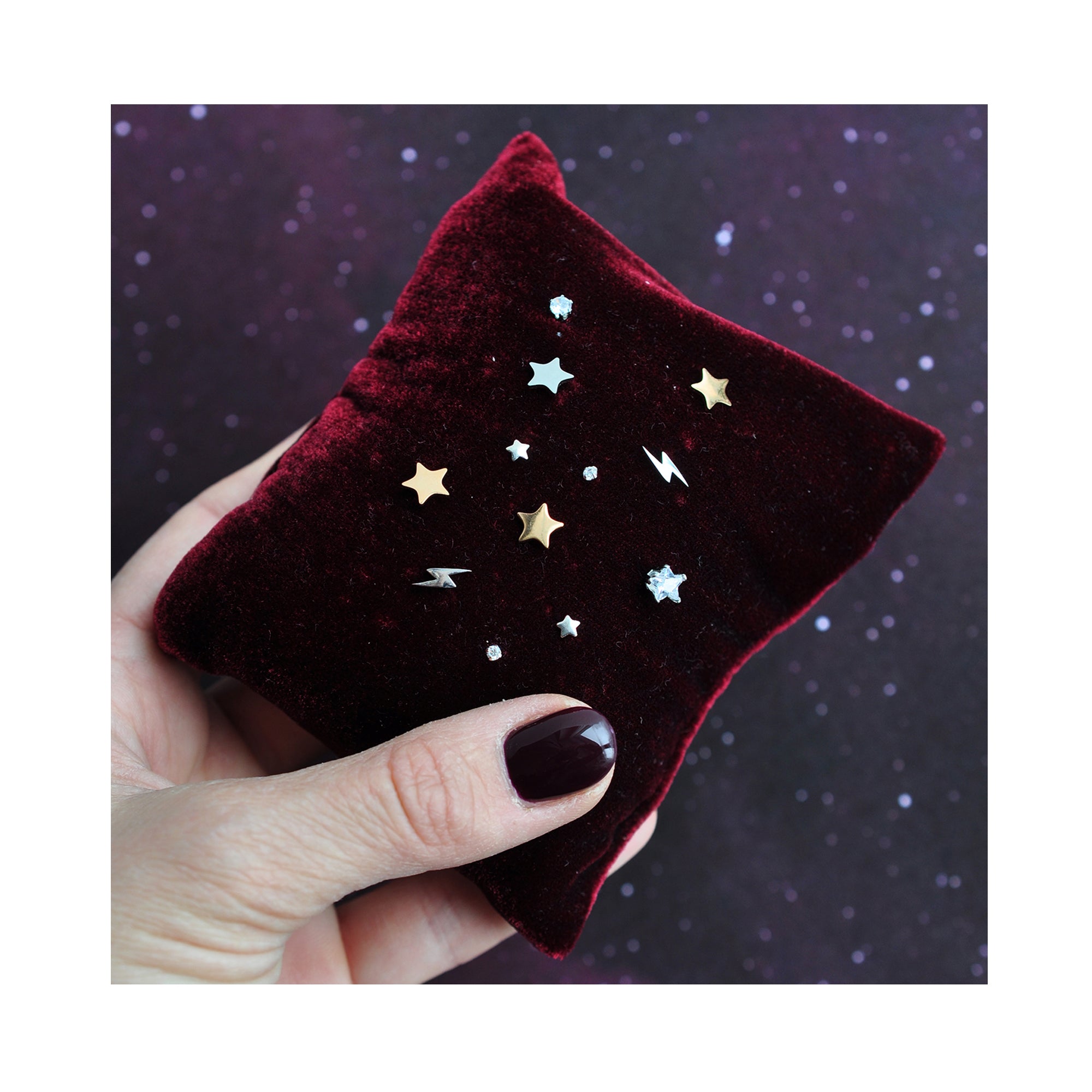 KLEINE versilberte Sterne / MINI posrebrene zvjezdice 