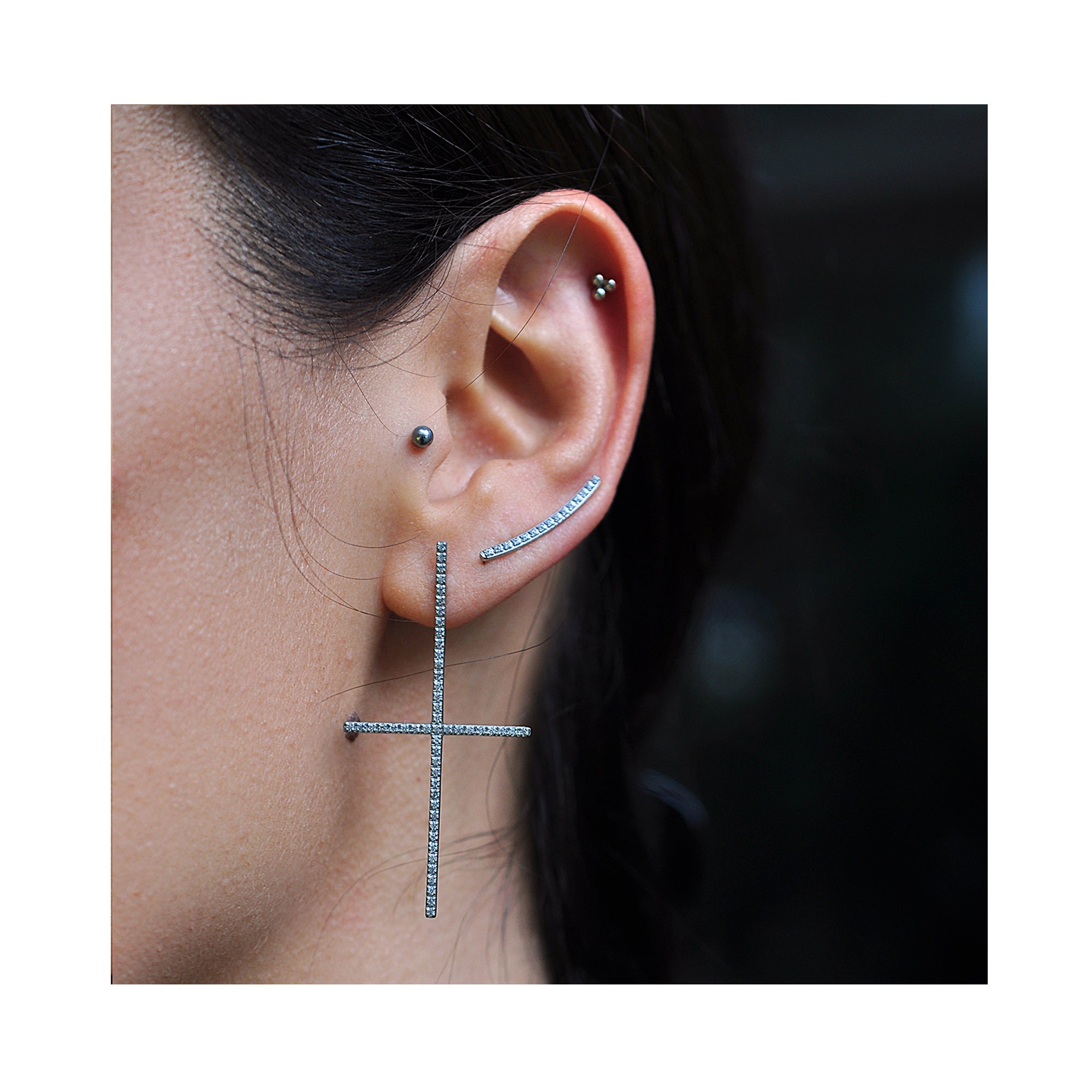 ROCK'N'DOLL funkelnde Ohrringe / ROCK'N'DOLL funkelnde Ohrringe 