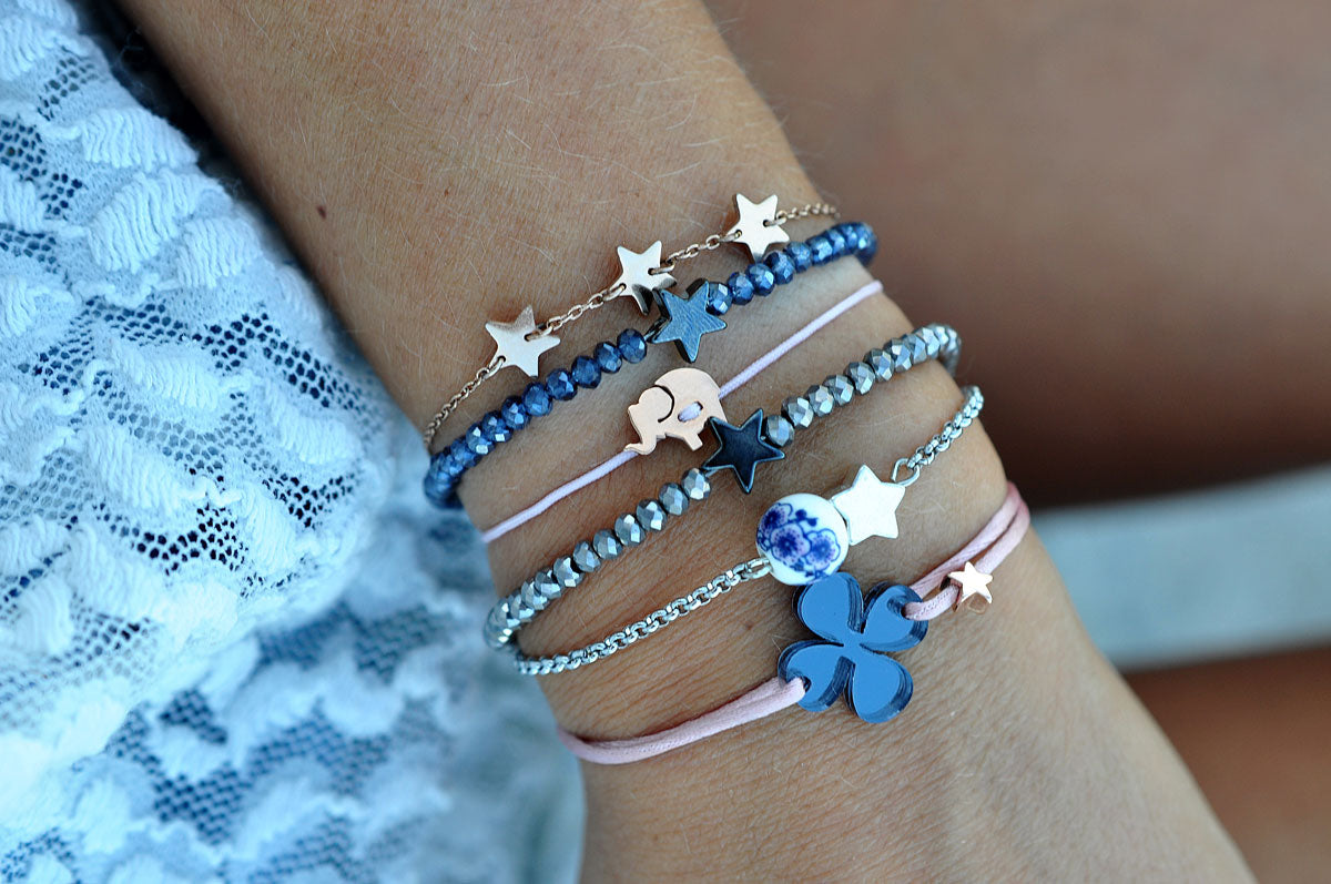 Versilbertes Armband ELEFANT / Posrebrena narukvica SLON 